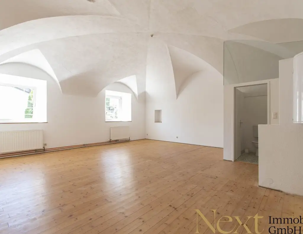 Charmante Büro- bzw. Praxisfläche mit Gewölbedecken im Painherrnhof in Leonding zu vermieten!