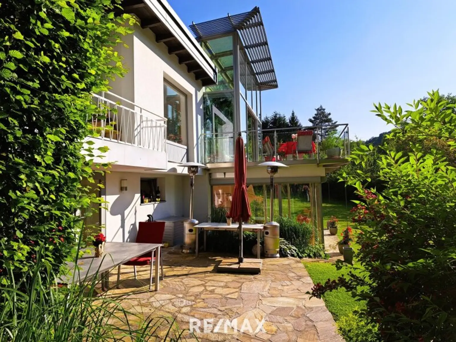 Terrassen an der Sonnenseite