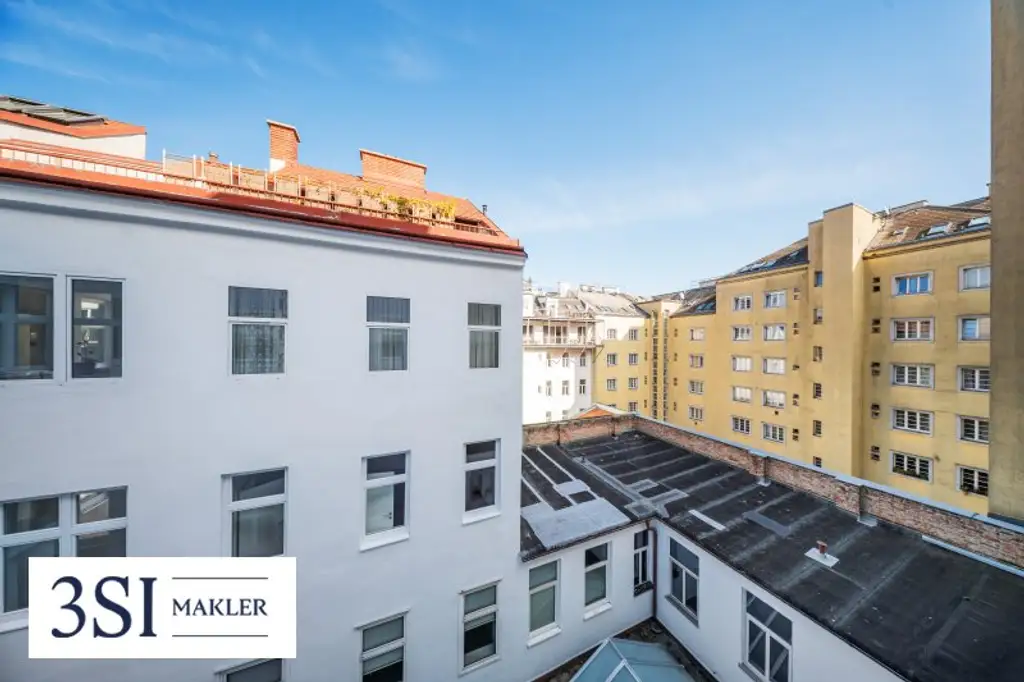 Klausgasse 46: Smarter Grundriss und gute Wohnqualität - 1-Zimmer-Altbauwohnung in ruhiger Seitengasse des 16. Bezirks
