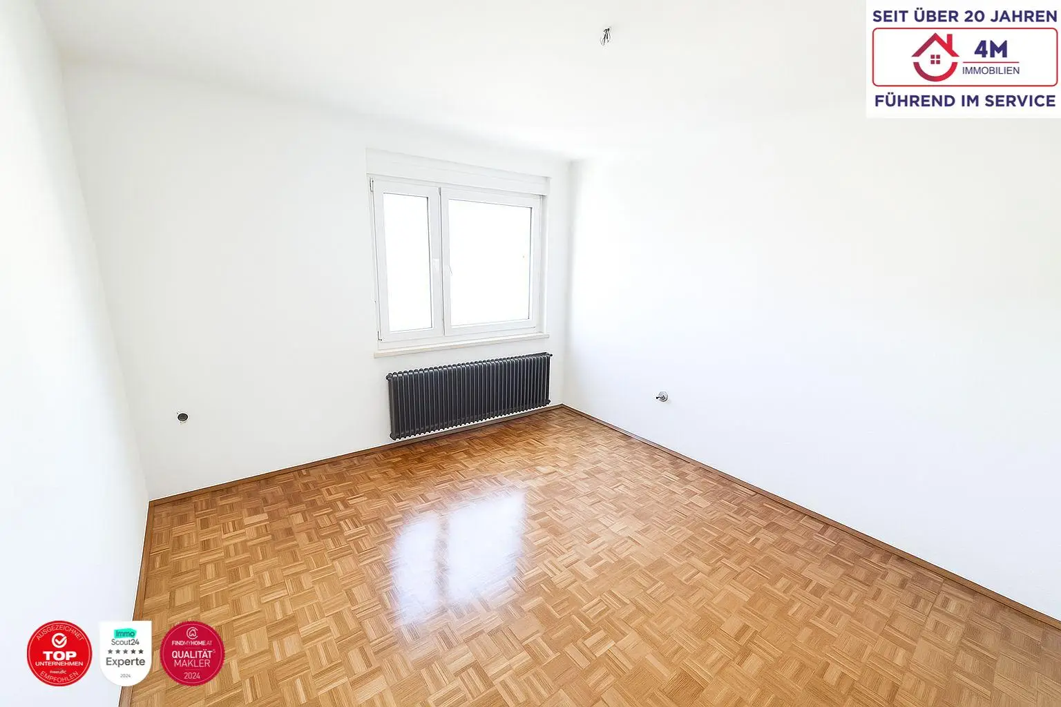 Familienfreundliche  4-Zimmer-Wohnung mit guter Ramaufteilung.