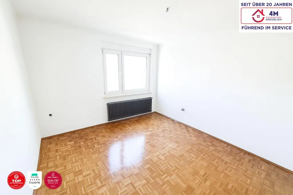 Familienfreundliche  4-Zimmer-Wohnung mit guter Ramaufteilung.