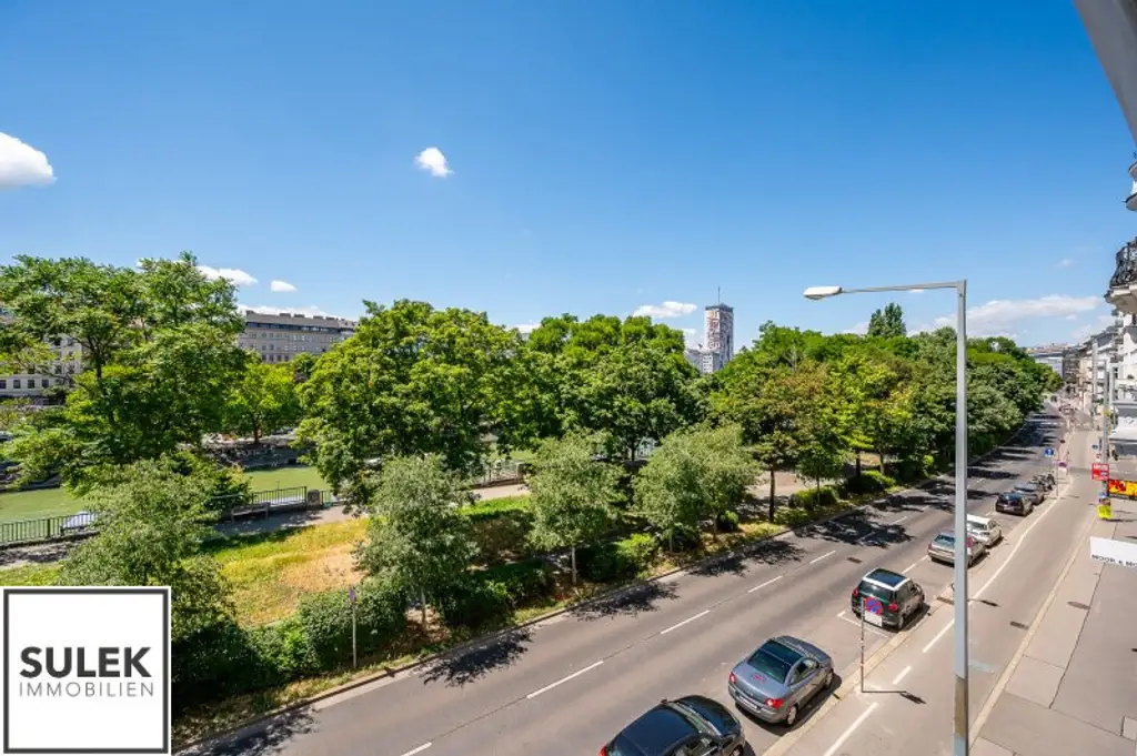 2 Zimmer Wohnung mit Balkon am Donaukanal - Innenstadtnähe - Miete inkl. Heizkosten! (Besichtigungen erst im Jänner möglich!!)