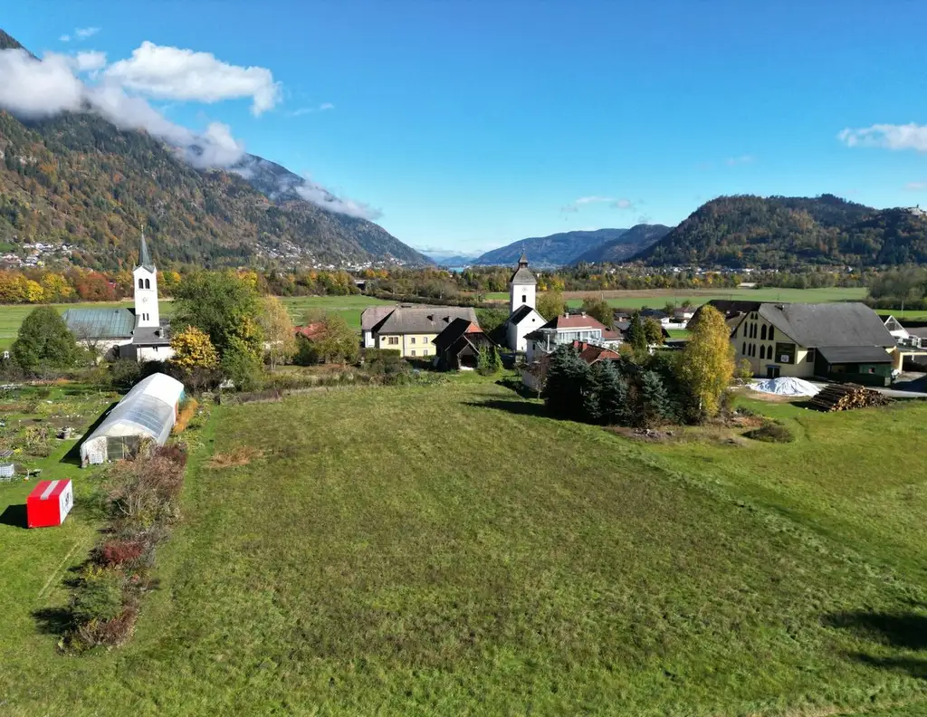 Attraktives Gewerbegrundstück in St. Ruprecht bei Villach zur Pacht - Bauland Geschäftsgebiet!