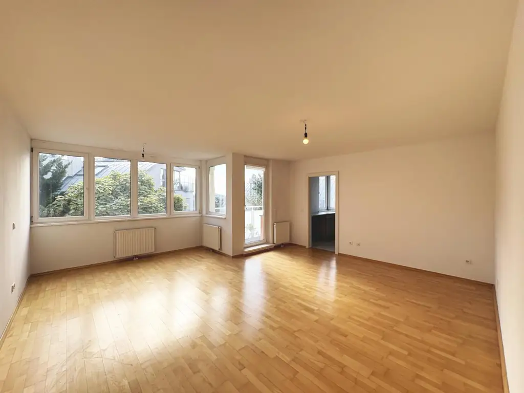 Blick is Grüne - 
Ruhige 3 Zimmer Wohnung mit Balkon