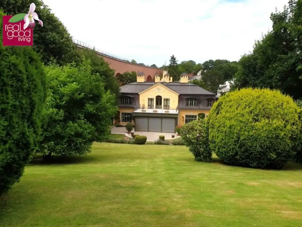 Prestige-Villa in Wien-Mauer – 15 Zimmer, 3.700 m² Gartenparadies, vielseitig nutzbar -Büro & Wohnen vereinbaren !!