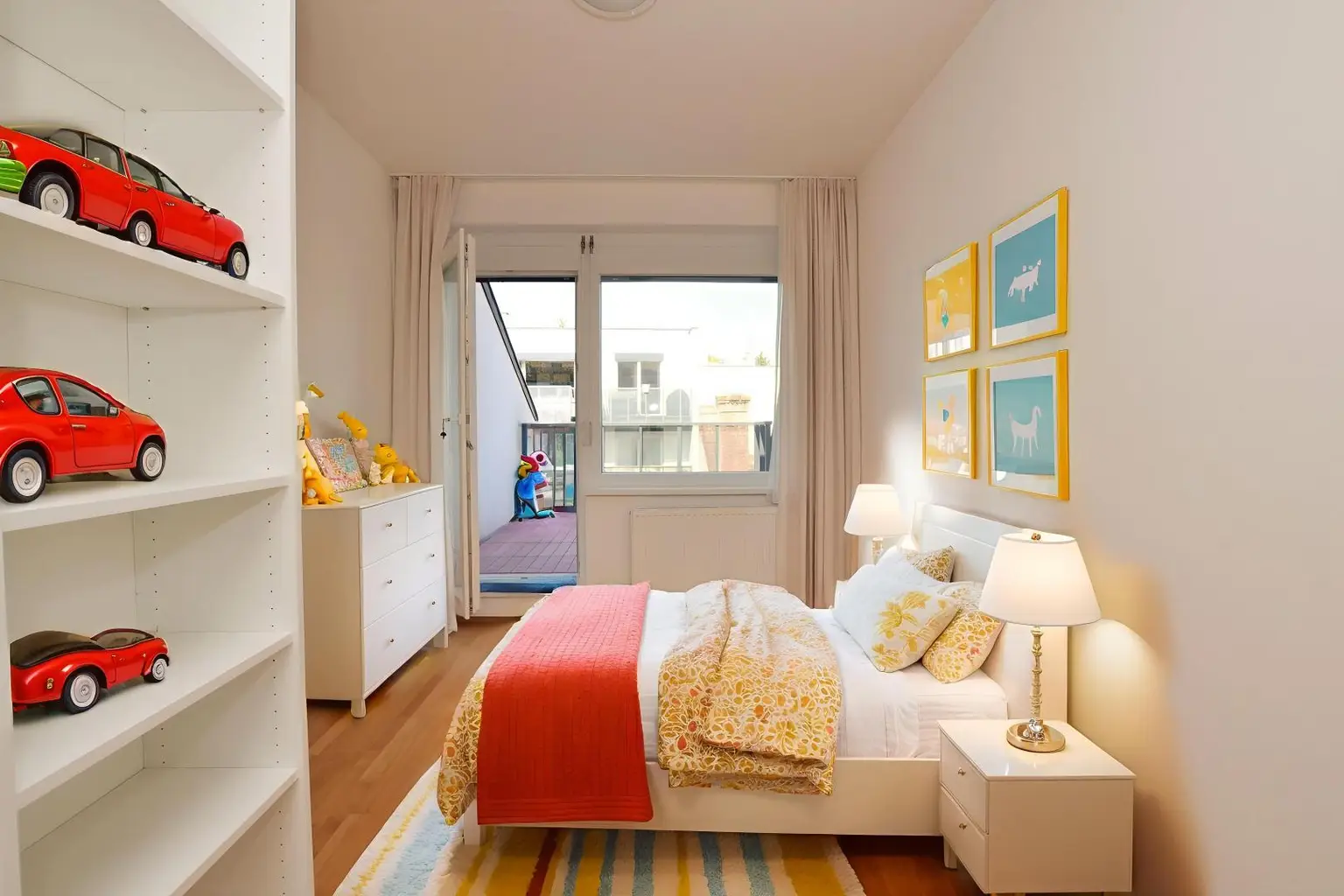 Helle Dachgeschosswohnung mit Charme und viel Freifläche