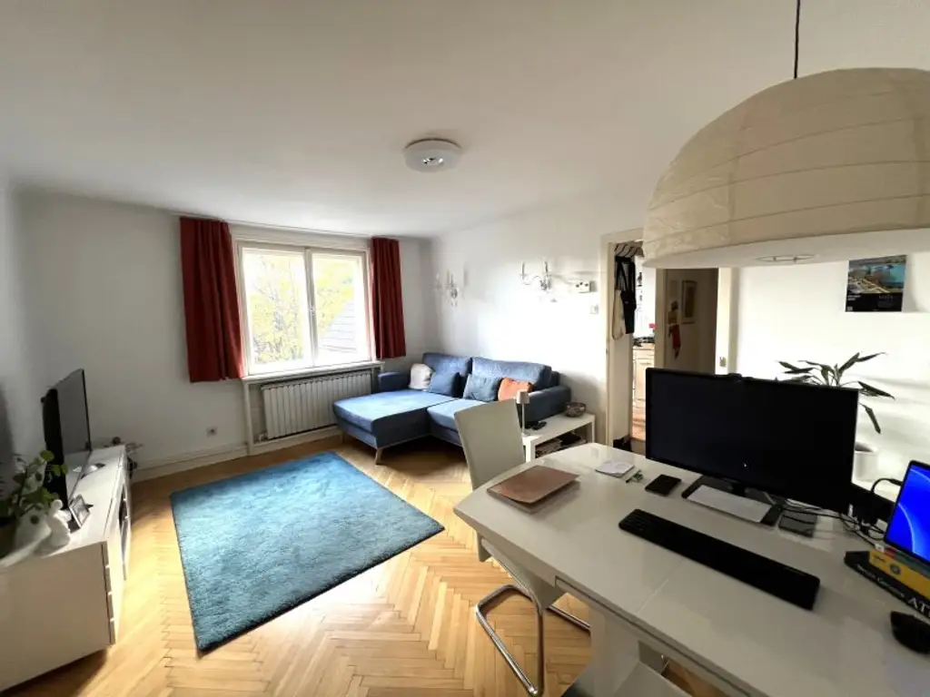 Helle und ruhige 2-Zimmer-Wohnung in einer verkehrsgünstigen Lage des 19. Bezirks