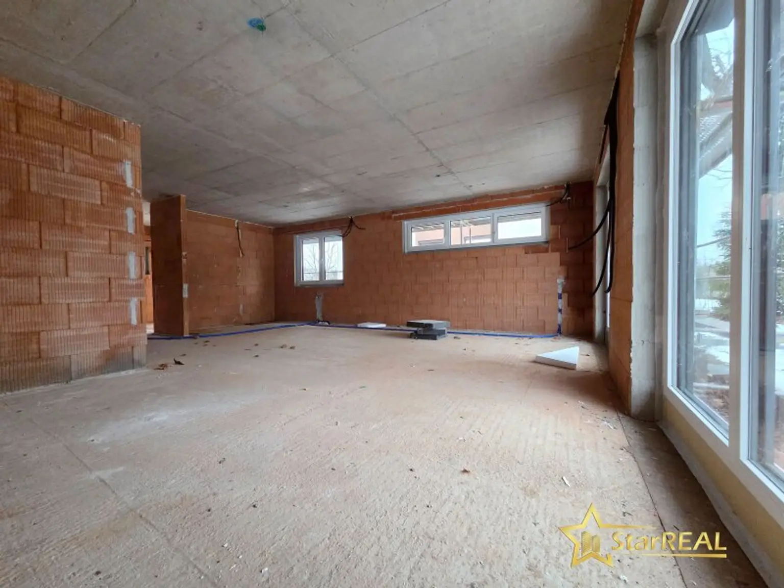 zahlreiche Fenster Wohnküche