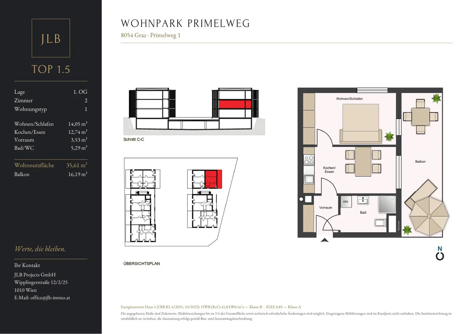JLB Verkaufsplan Primelweg 1 – Top 1.5