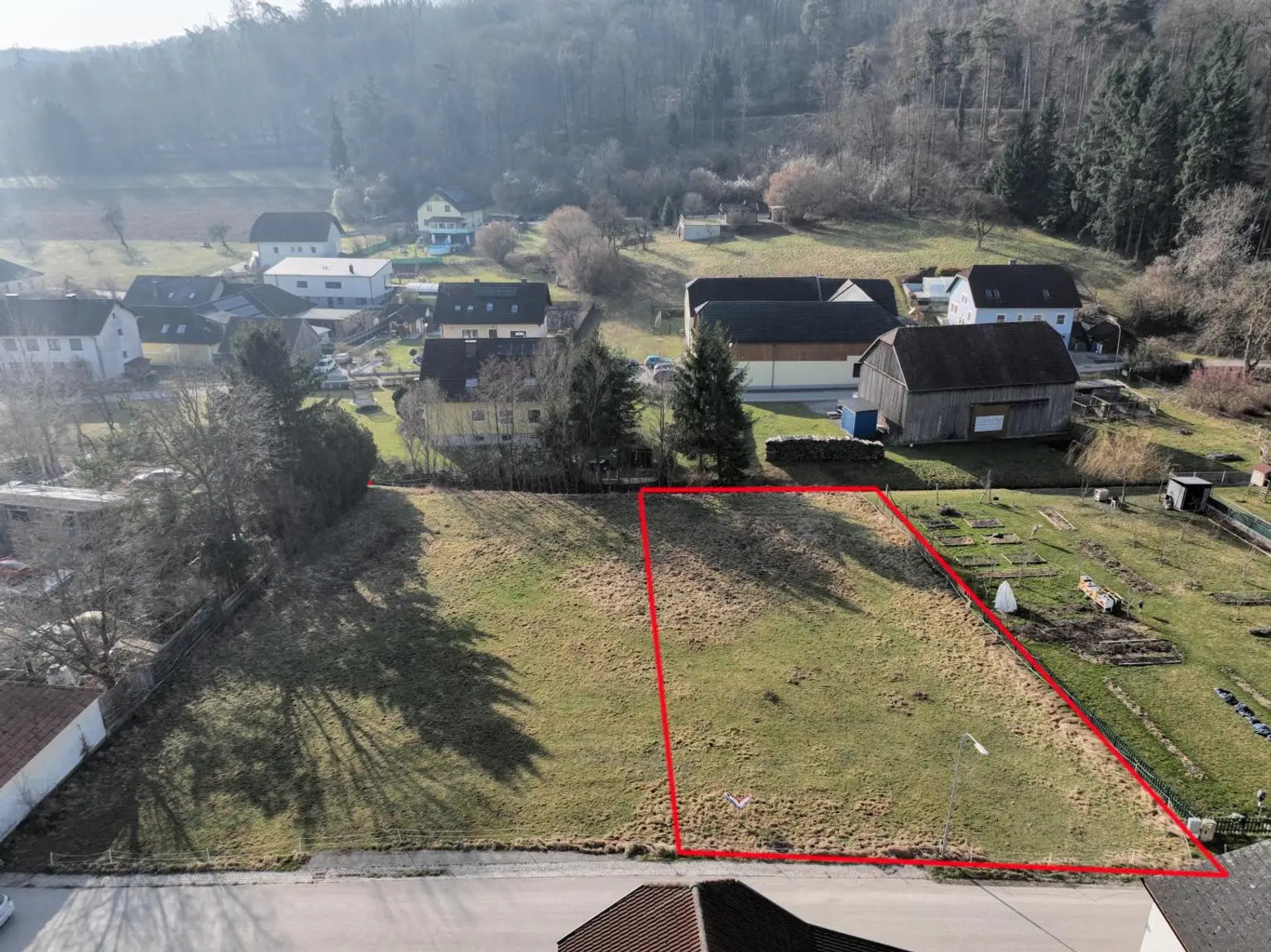 herrliches Grundstück in dörflicher Umgebung