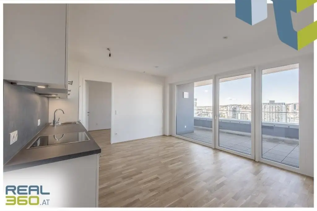 LENAUTERRASSEN - NEUBAU - Genießen Sie die Abendsonne am Balkon in den Lenauterrassen!