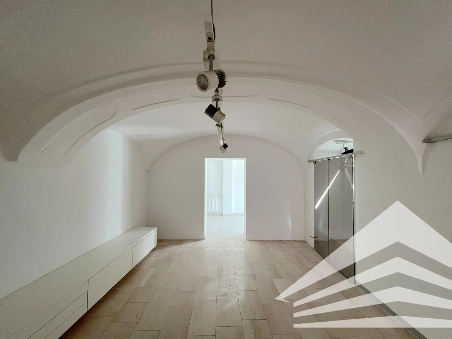 Innenansicht Sanierungsfortschritt