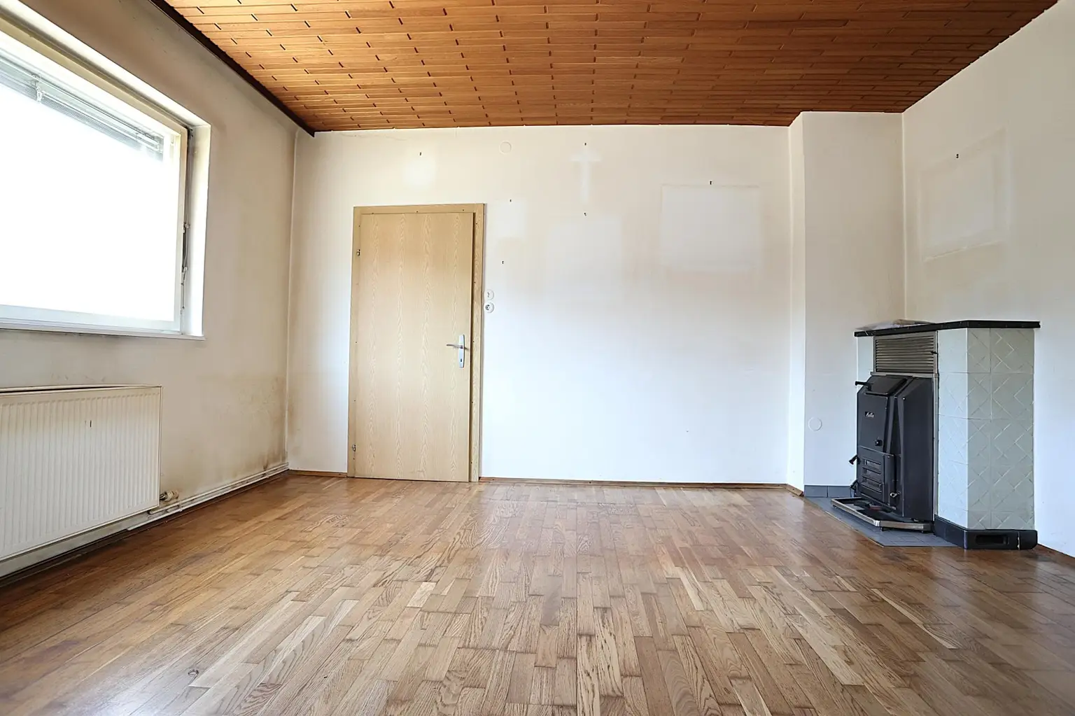 Wohnzimmer mit Mellerkaminofen