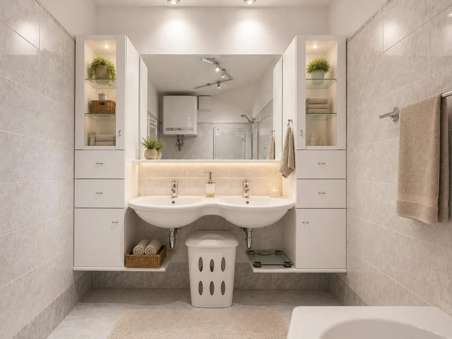 Badezimmer - Visualisierung