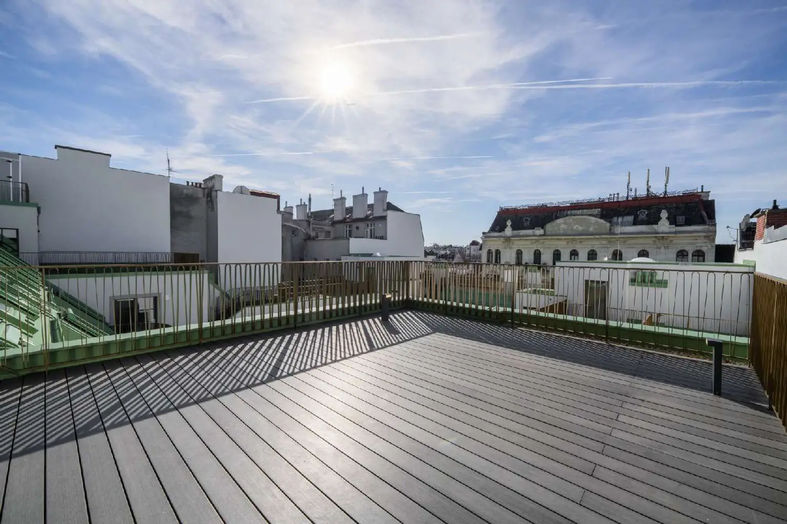 Top-Penthouse am Naschmarkt mit spektakulärer Dachterrasse und atemberaubendem Blick über Wien