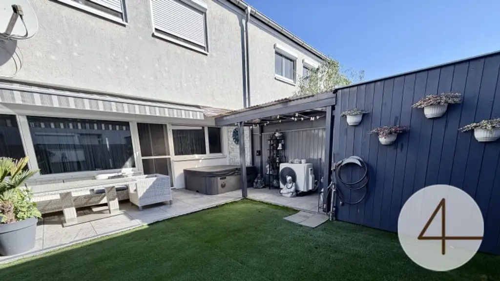 7 Minuten zur U2 - Reihenhaus - ruhiger sonniger Garten - Klimaanlage - Carport