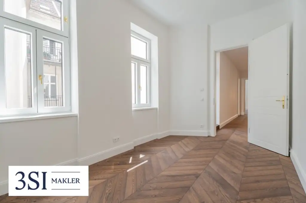 Altbauflair trifft Wohnkomfort: 3 Zimmer mit Loggia
