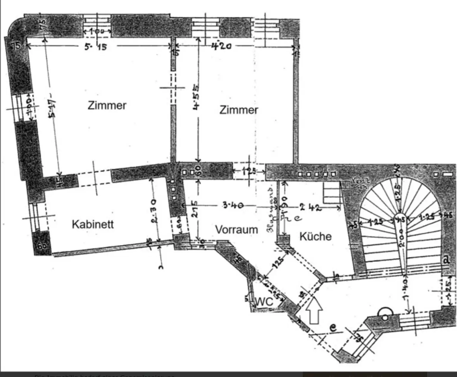 Sanieren nach eigene Vorstellungen - 3 Zimmer Altbauwohnung in der Kaiserstraße!
