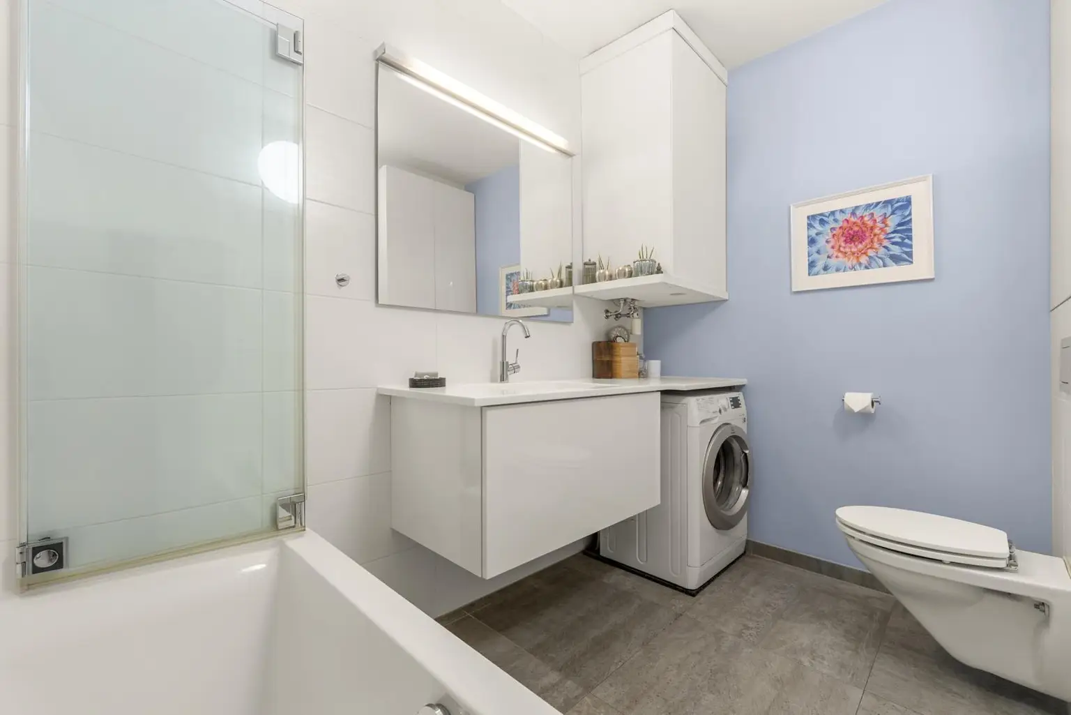 Badezimmer mit WC