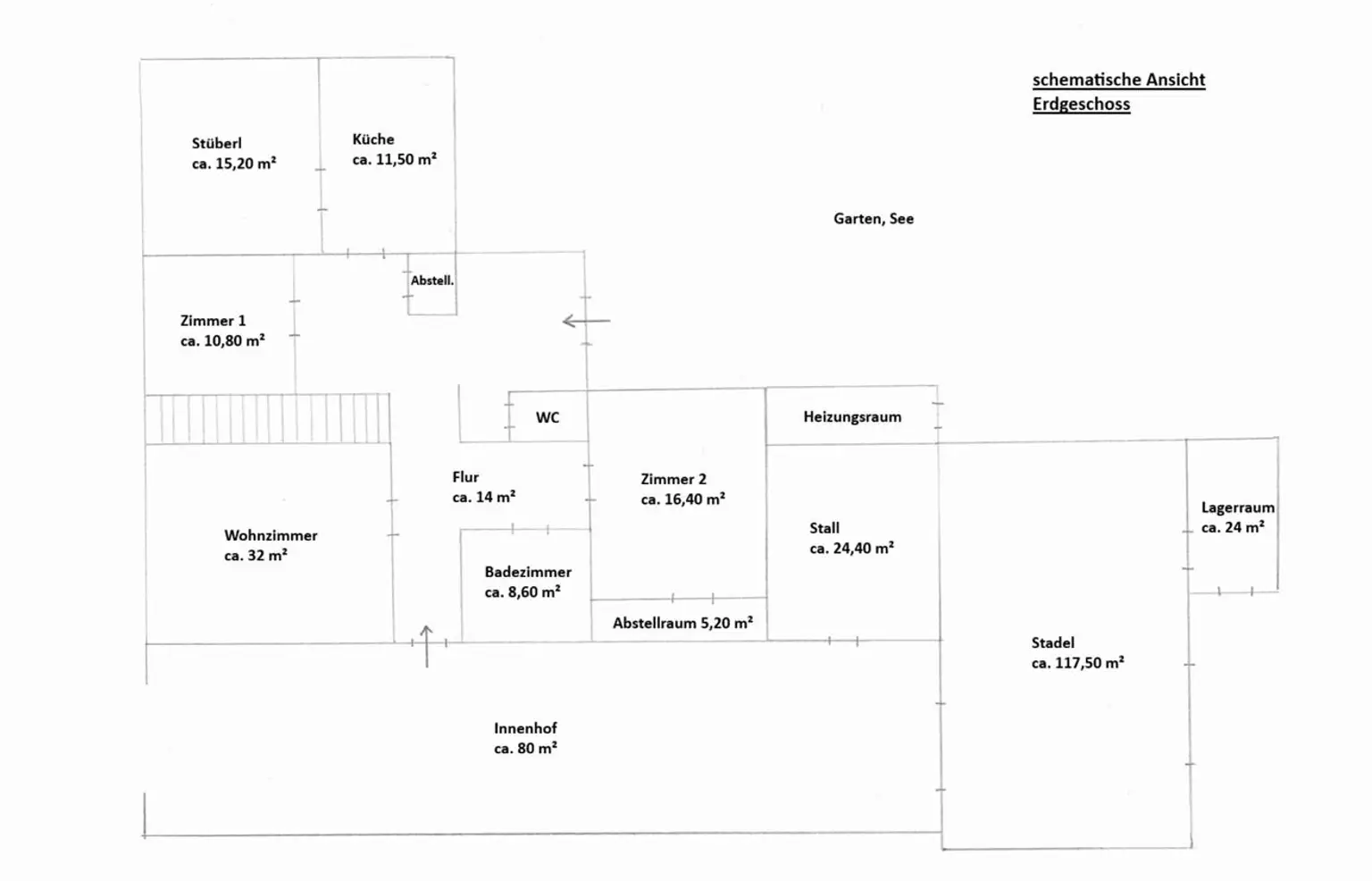 schematischer Plan EG