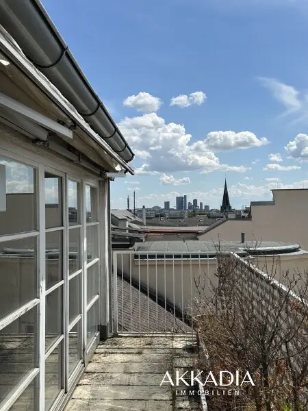 Exklusive DG-Wohnung in 1070 Wien mit 91m² Dachterrasse