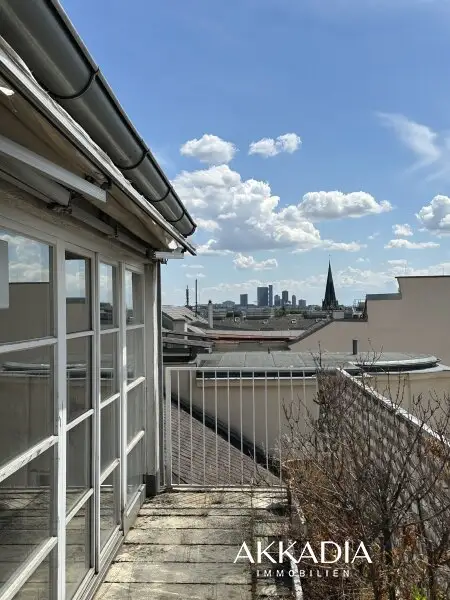 Exklusive DG-Wohnung in 1070 Wien mit 91m² Dachterrasse