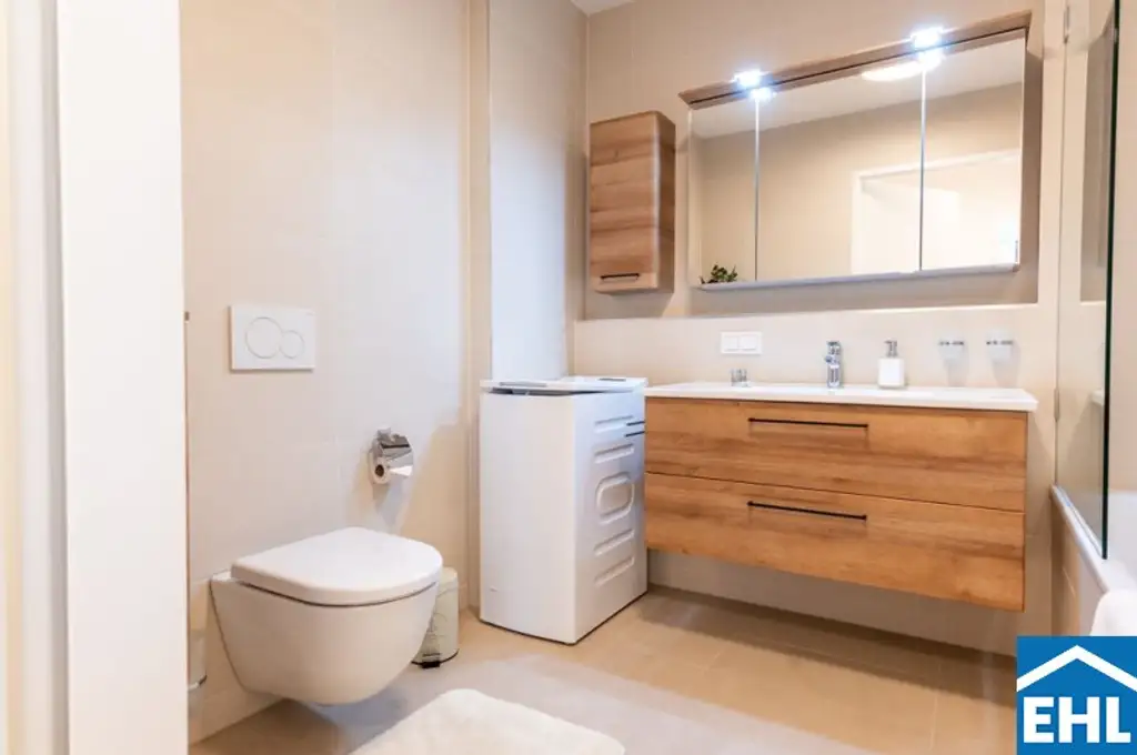 Vollmöblierte 2 Zimmerwohnung mit herrlichem Ausblick über Wien!