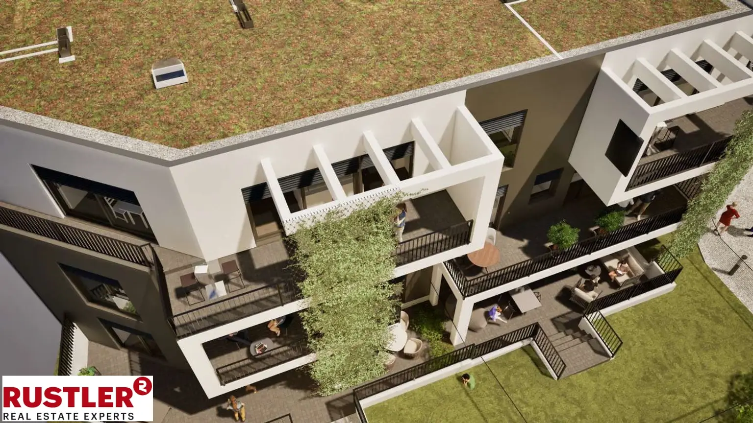 Gartenwohnung mit 4 Zimmer in Zentrumslage