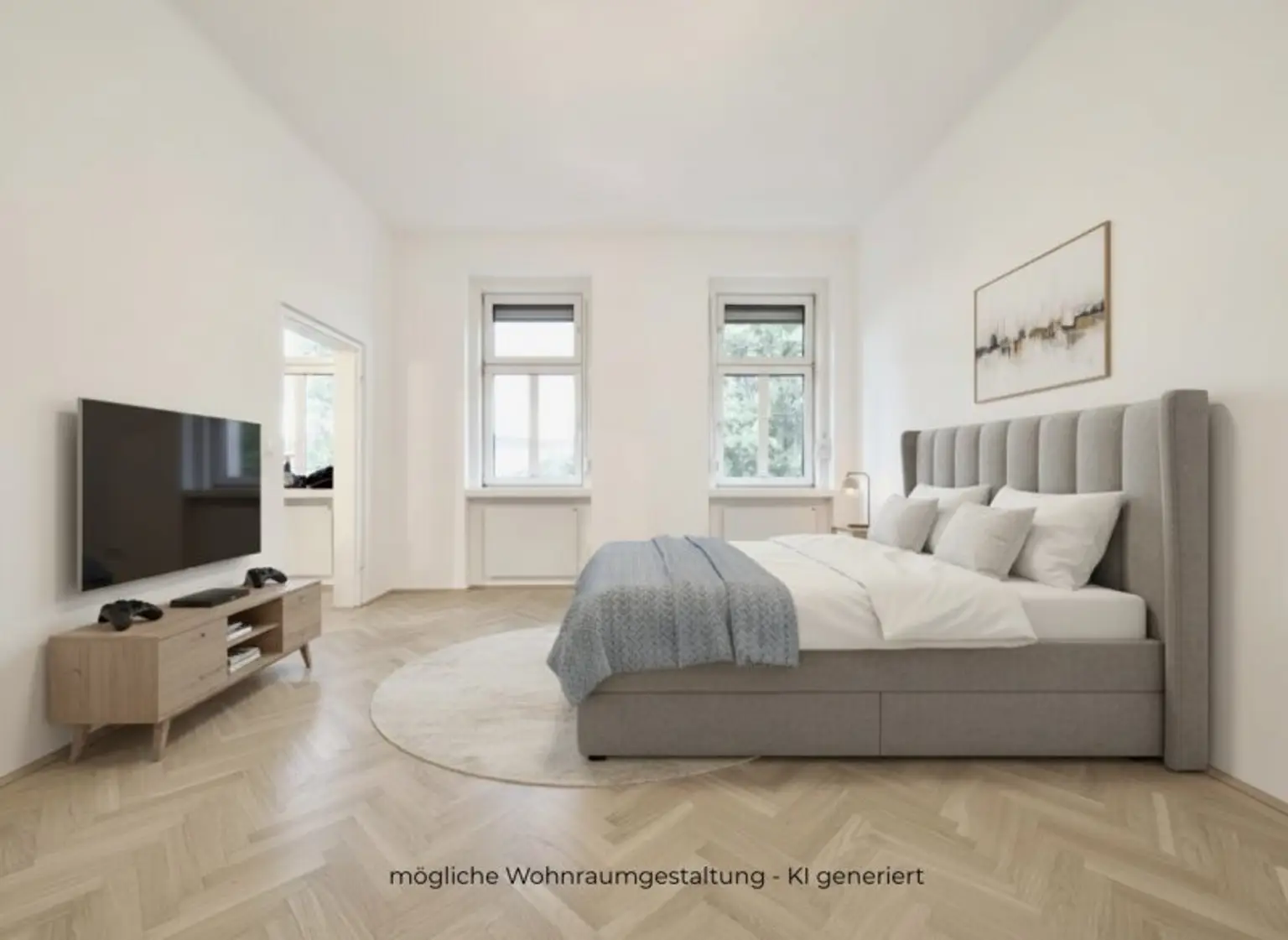 Privatverkauf / Provisionsfrei - Gemütliche Zwei-Zimmer-Altbauwohnung in Ruhelage