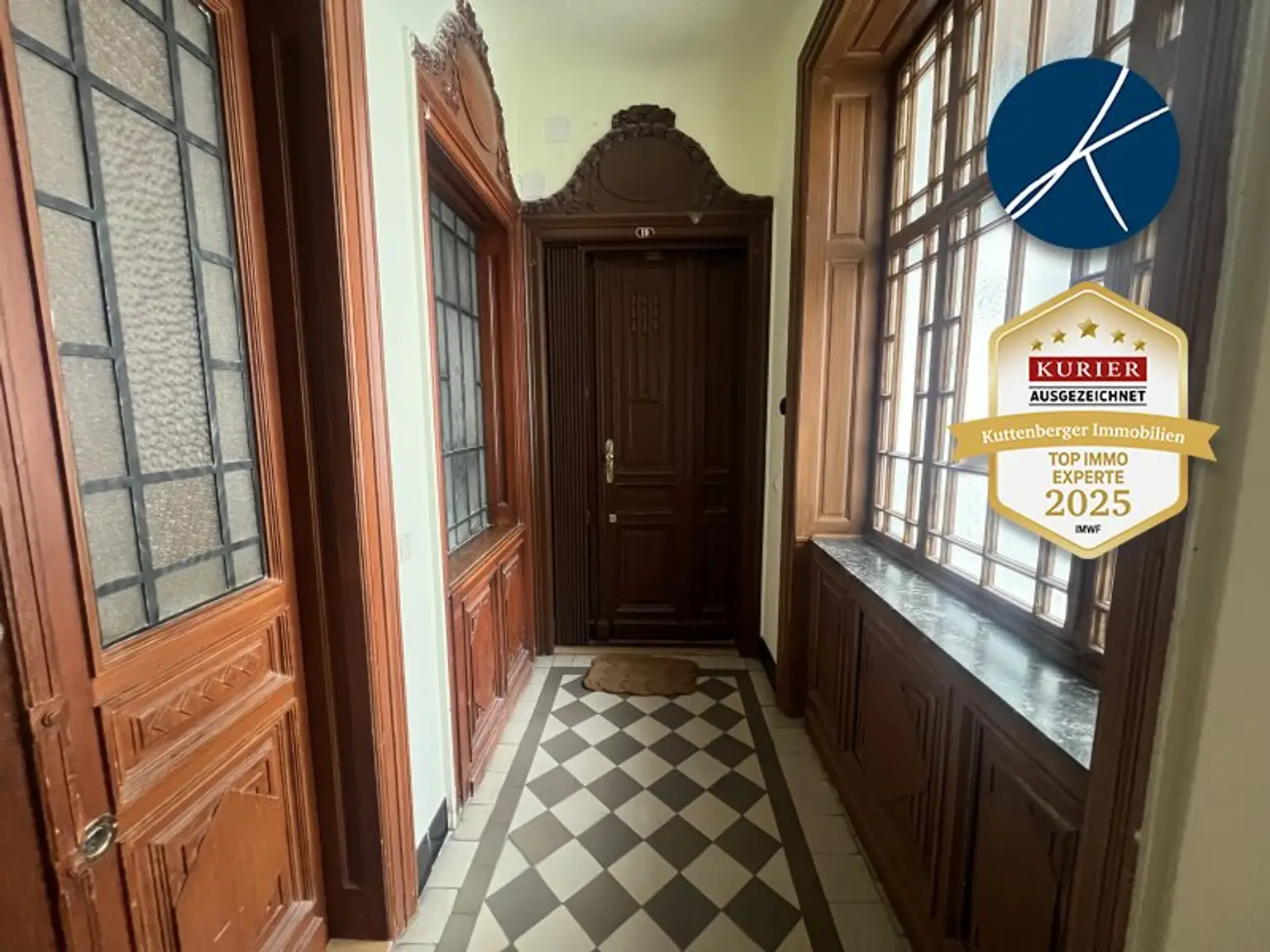 Nähe Stiftskirche (Mariahilfer Straße) U3 : Erstklassiges *Altbau-Juwel mit Balkon*