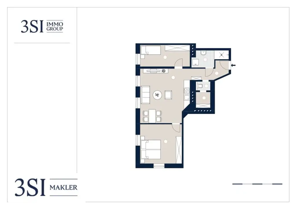 Altbau trifft Design – Traumhafte 3-Zimmer-Wohnung frisch saniert