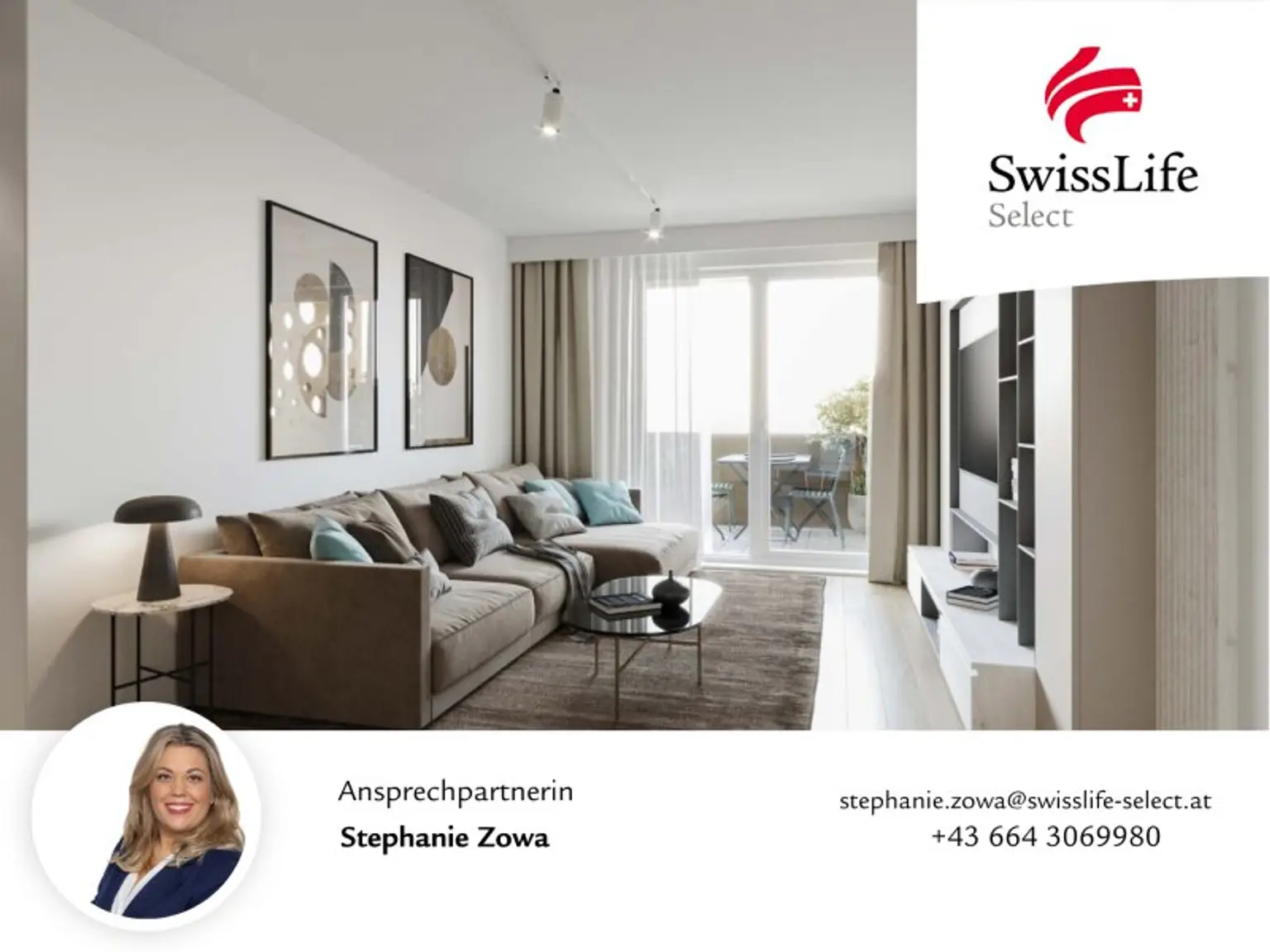2-3 Zimmer mit Pool und Weitblick in die City