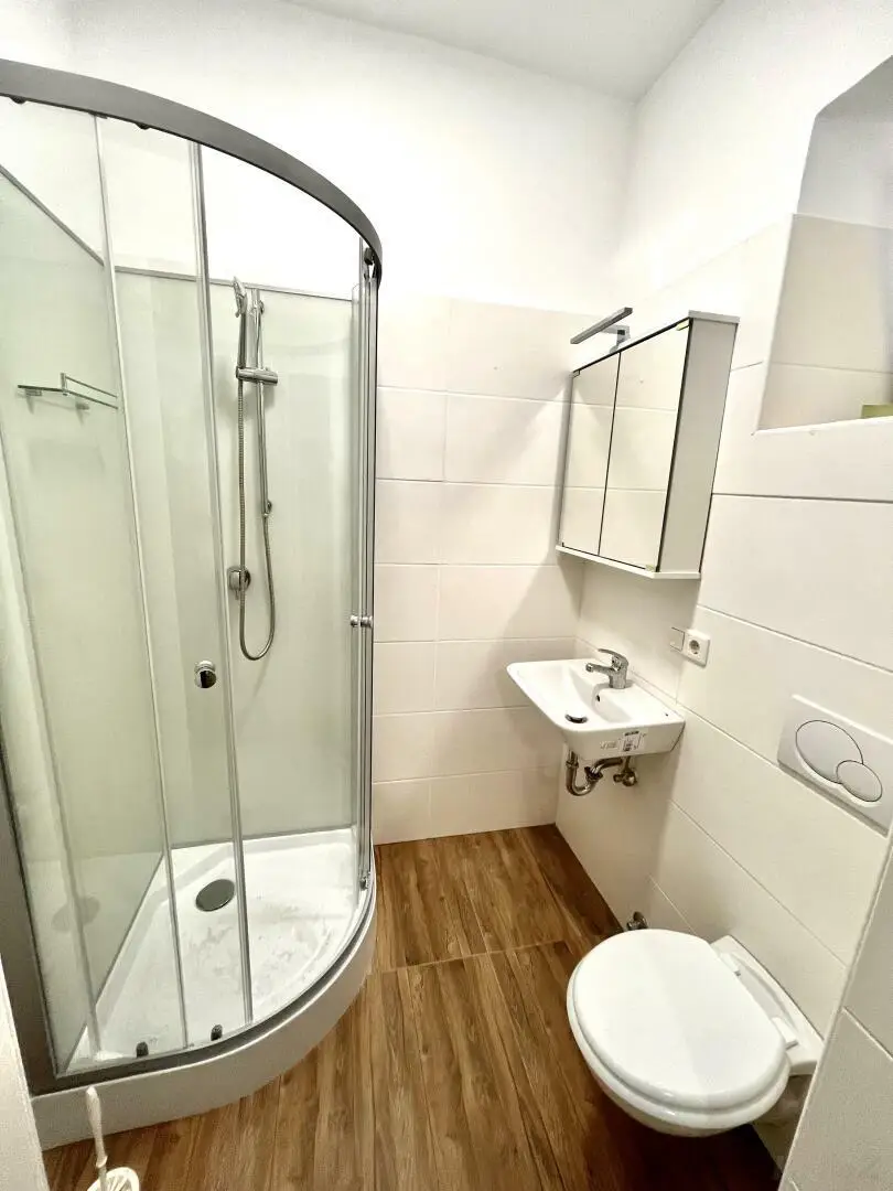 Erstbezug nach Generalsanierung: 2 Raum Wohnung im EG mit Terrasse,