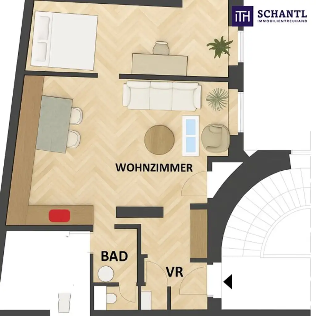 ++ PASSAUER PLATZ ++ Perfekte Innenstadtwohnung in absolut ruhiger Lage
