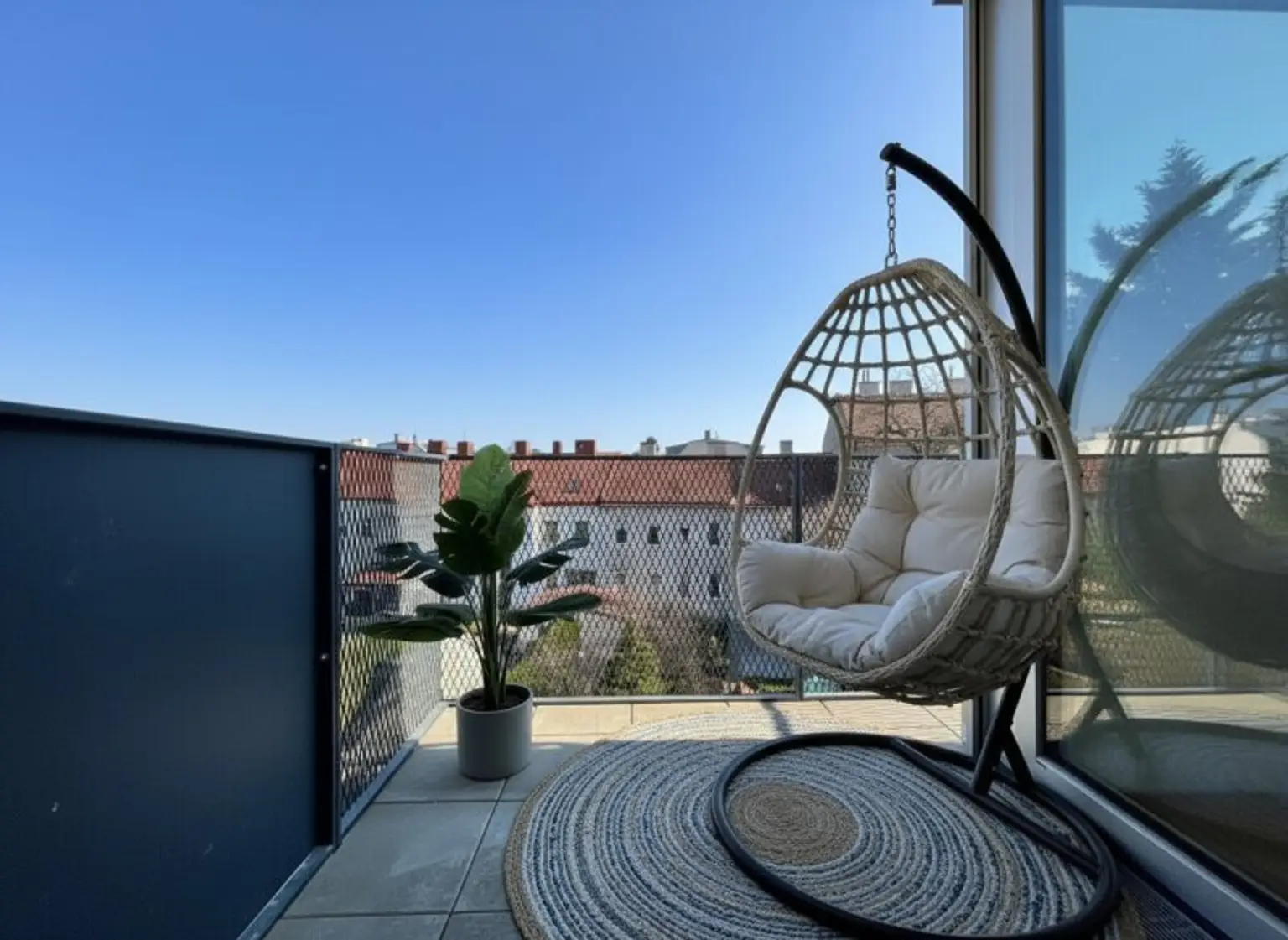 Balkon Hof - Visualisierung