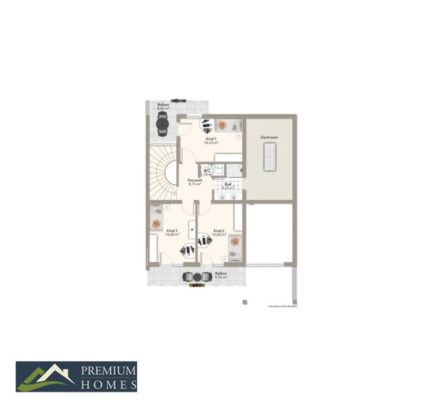 FÜGENBERG - Es erwartet Sie eine Doppelhaushälfte in Aussichtslage - 5 Zimmer, Garten & 2 Balkone!