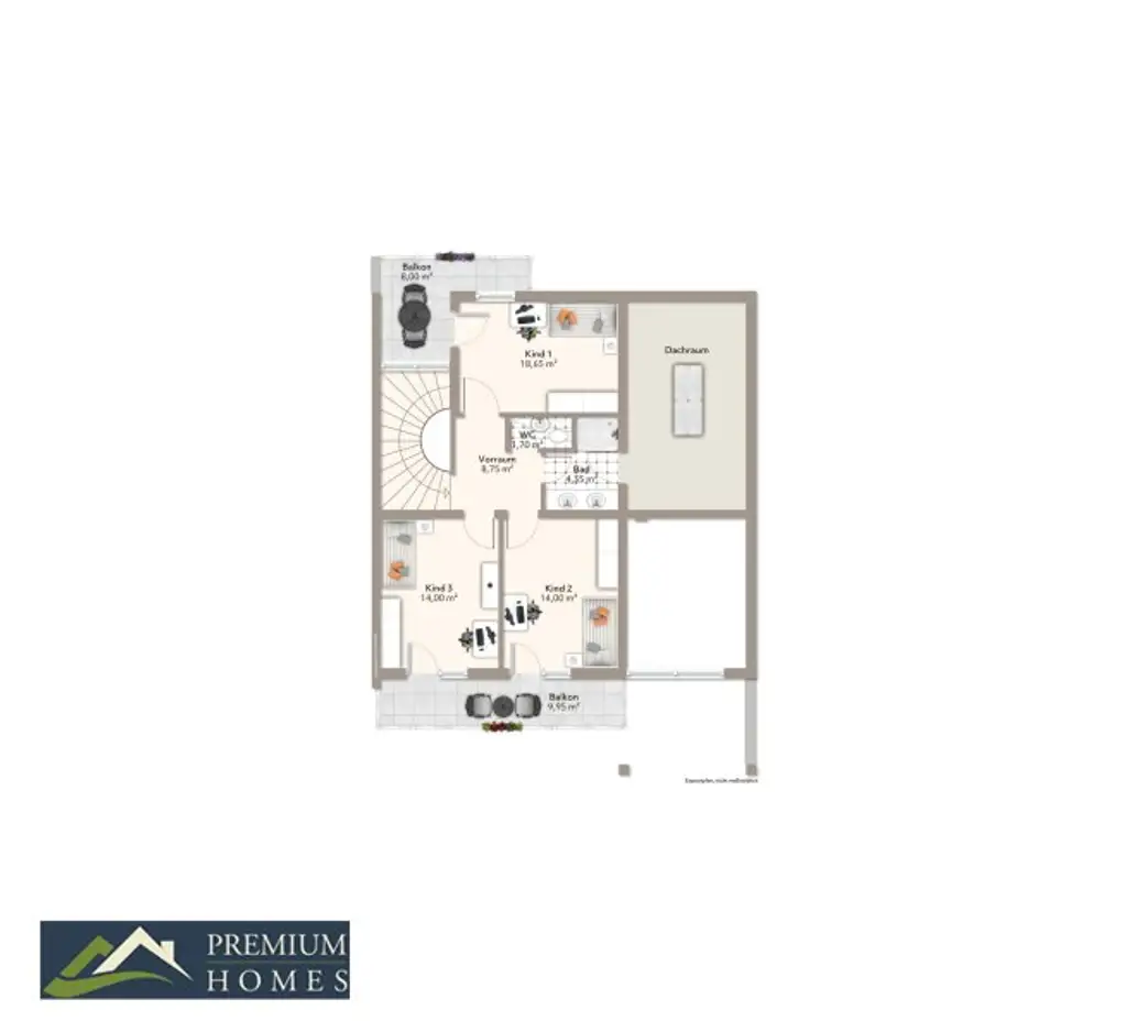 FÜGENBERG - Es erwartet Sie eine Doppelhaushälfte in Aussichtslage - 5 Zimmer, Garten & 2 Balkone!