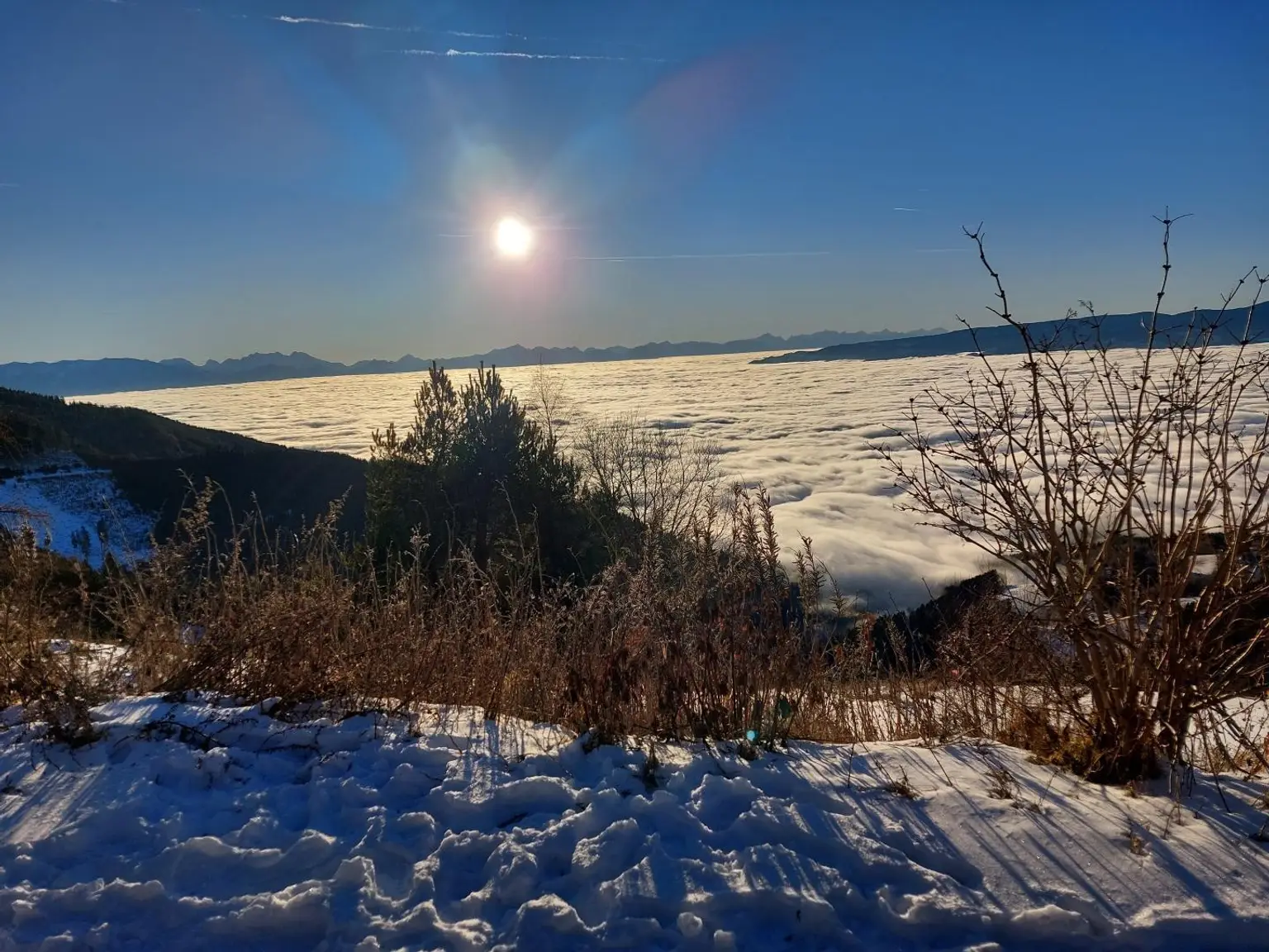 Über dem Nebelmeer