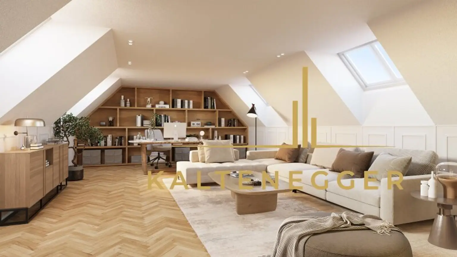 Nussdorf: Premium-Dachgeschoss mit Galerie und Loggia auf Gründerzeithaus – Erstbezug