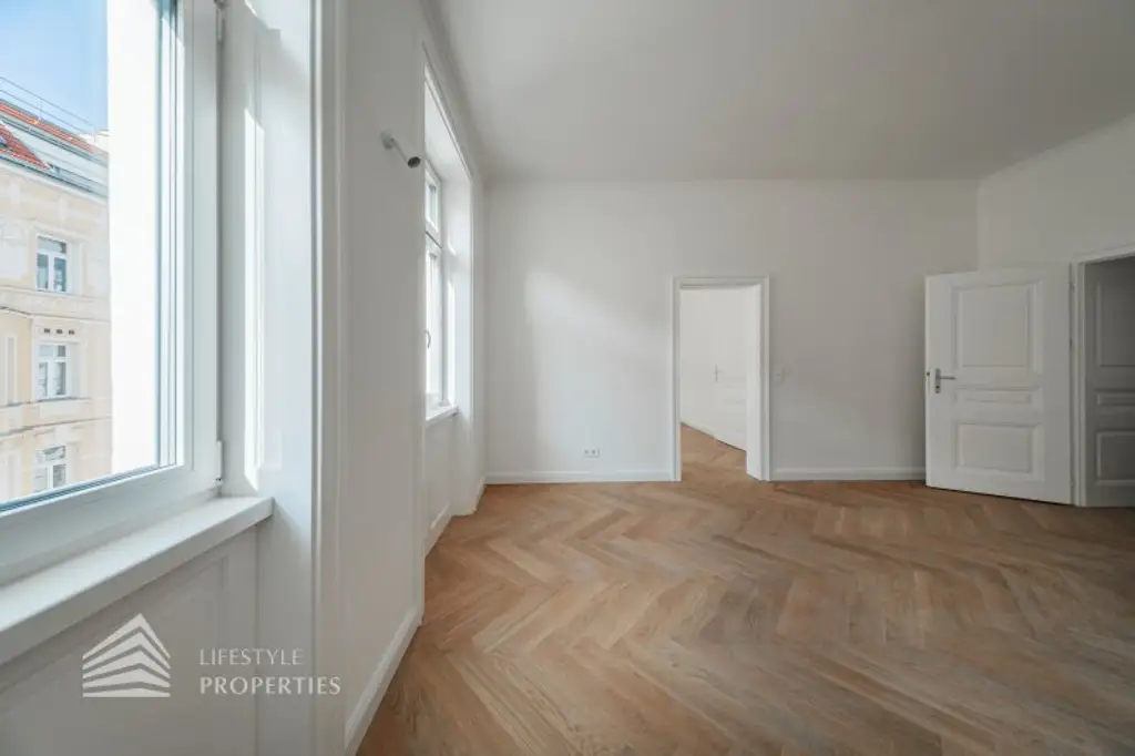 Heller 4-Zimmer Erstbezug mit Balkon, Nähe Meiselmarkt