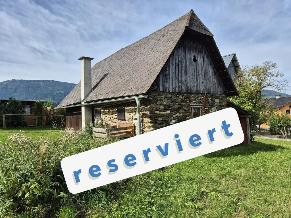 RESERVIERT  ---  Sonniger Baugrund mit tollem Blick auf die Seetaler Alpen (Zirbitzkogel)