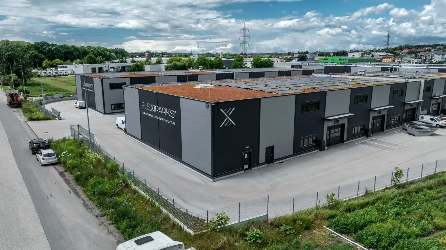 Flexiparks Wien Nord | hochmoderne Gewerbehallen zu mieten
