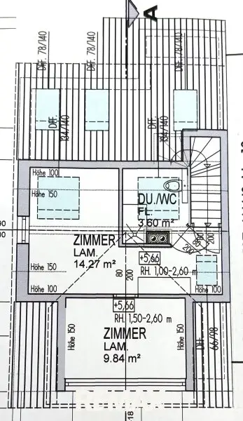 ausgebauter Dachboden