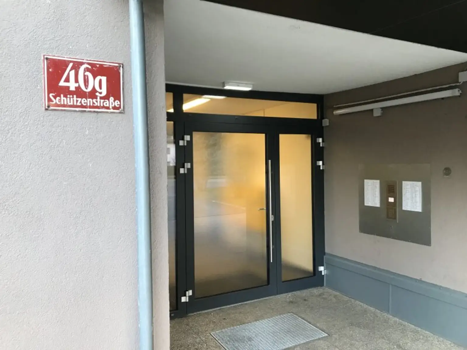 Eingangsbereich Haus