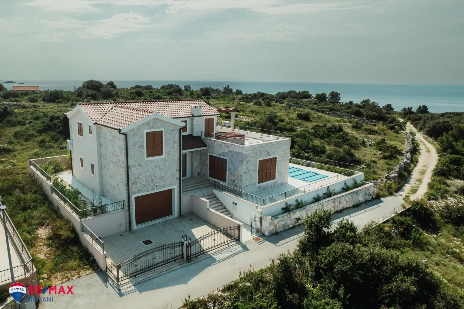"Luxuriöse mediterrane Villa, Stivašnica"