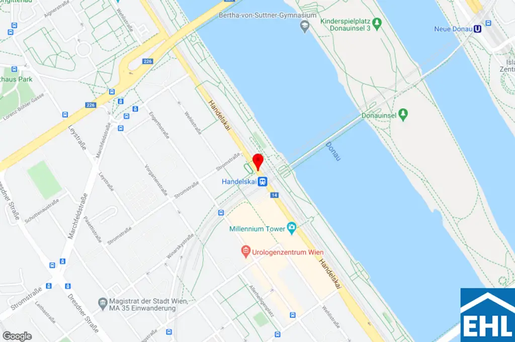 Schöne 2 Zimmerwohnung bei der Millennium City!