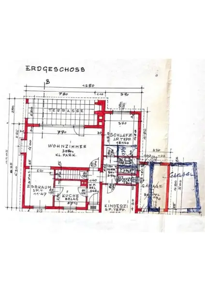 Grundrissplan EG