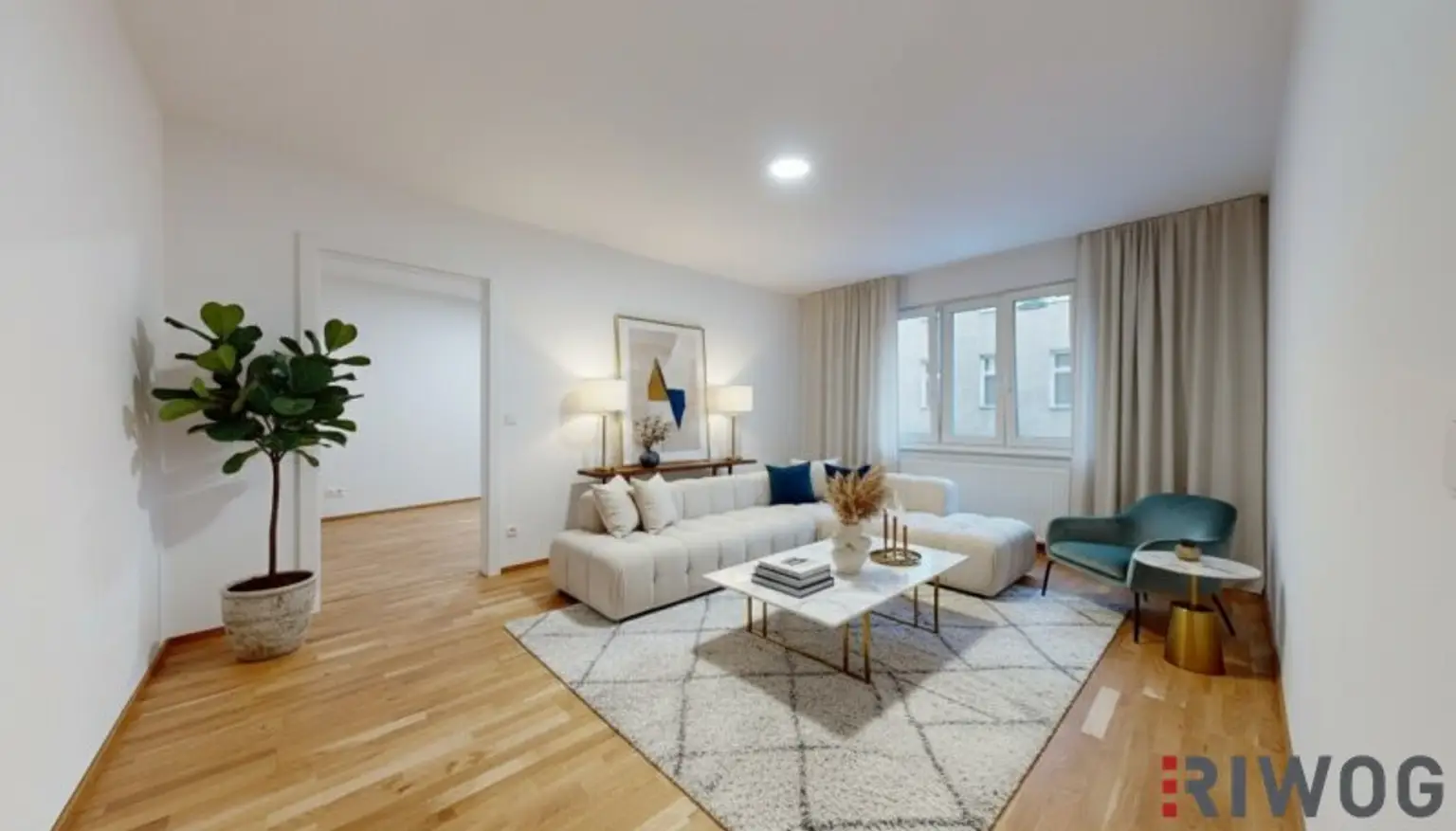 ERSTBEZUG nach Sanierung I Großzügige 2 Zimmer Wohnung mit geräumiger Küche und begehbaren Kleiderschrank I Augartennähe I Tischler Einbauküche inkl. Siemensgeräte I Gratis Miele Waschtrockner bei Kauf bis 31.12.25