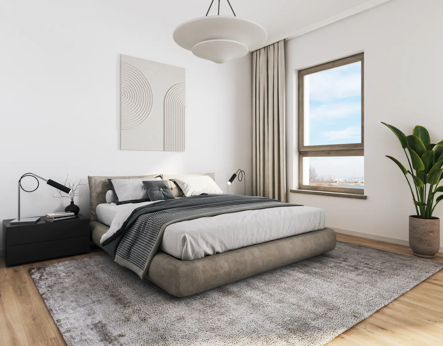 Licht und Leichtigkeit – stilvolle 3-Zimmer-Wohnung mit Balkon