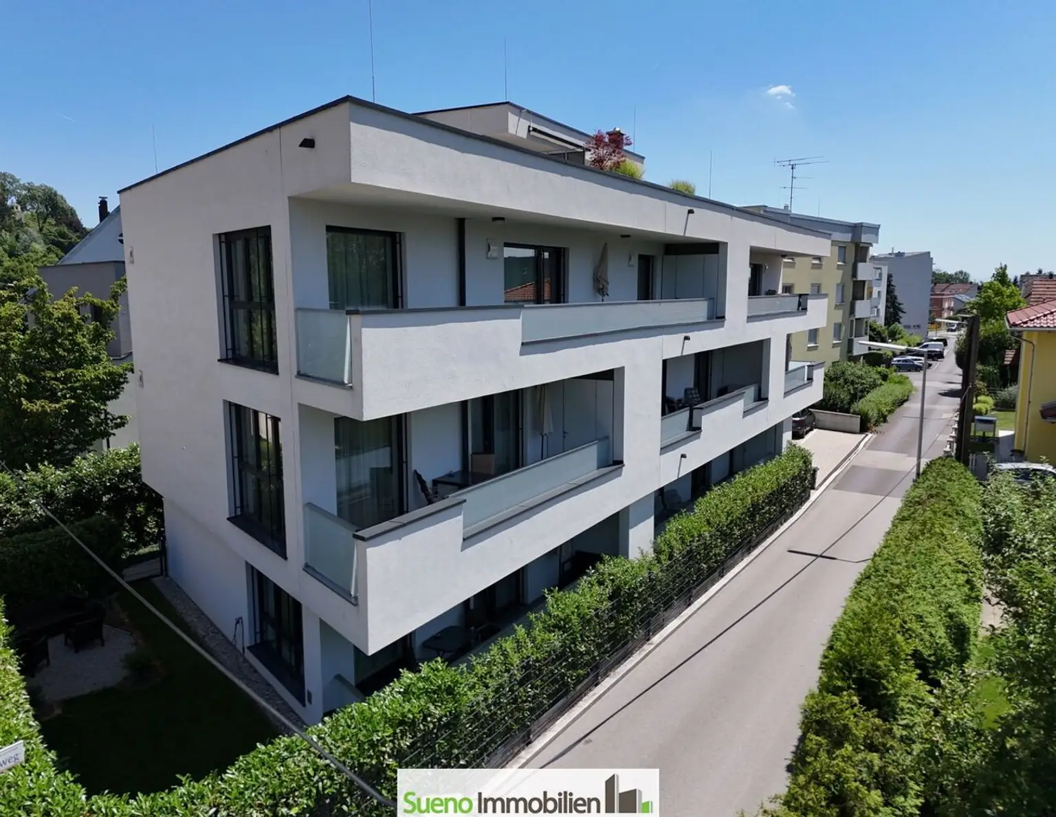 Premium Wohnung in Urfahr mit mega Balkon, Stellplatz, Gemeinschaftspool